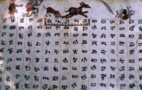 古彝文中有多少字 古彝文和现代汉字有什么关系